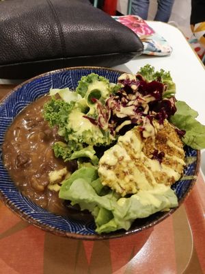Joe's smashed potato at Le Botaniste - Schuman in Brussels