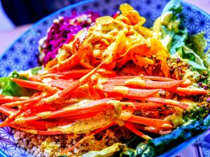 Big Avocado salad at Le Botaniste - Schuman in Brussels