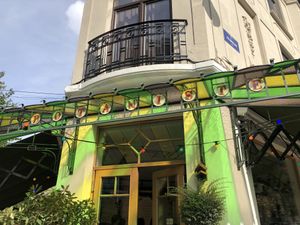 Outside at Le Botaniste - Schuman in Brussels