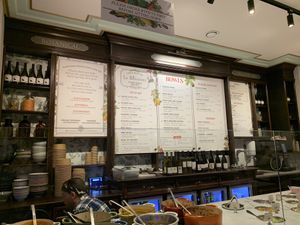 Full menu  at Le Botaniste - Schuman in Brussels