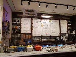 Inside, so cute! at Le Botaniste - Schuman in Brussels