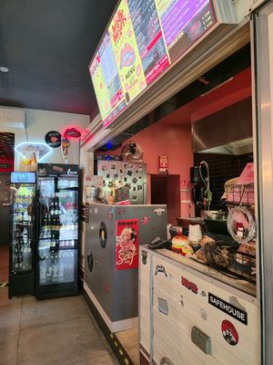 First floor at Beastie Burgers in Mechelen