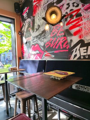 First floor at Beastie Burgers in Mechelen
