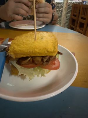   at Maya Burger Queen in Pai