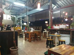 Inside at Maya Burger Queen in Pai