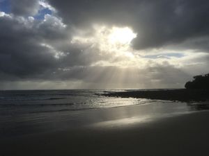Spooky beach close by!  at Cafe Angourie in Angourie