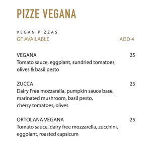 Vegan Pizza's 🍕 at Gemellini in Mermaid Beach