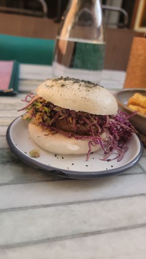 Finally they added a vegan option for the tofu bao at Mr Go's in Wellington