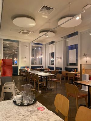 Interior at Pizza Express - Cromwell Rd in South West London