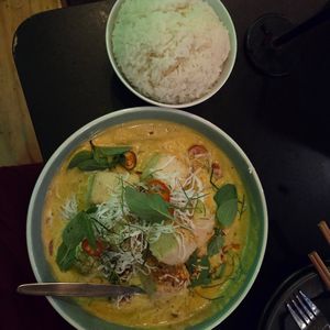 Yellow Tofu Curry at Rice Boi in Sunshine Coast