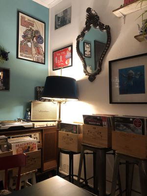 Inside   at Do Vigário Pub and Records in Lisbon