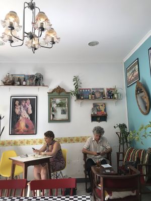 Cutest little place at Do Vigário Pub and Records in Lisbon