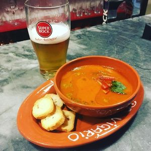 Daily Soup at Do Vigário Pub and Records in Lisbon