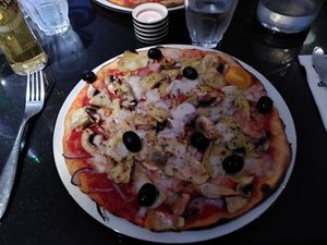 Giardiniera pizza (September 2022) at Pizza Express in Ilkley