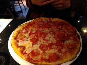 American Jack pizza (September 2022) at Pizza Express in Ilkley