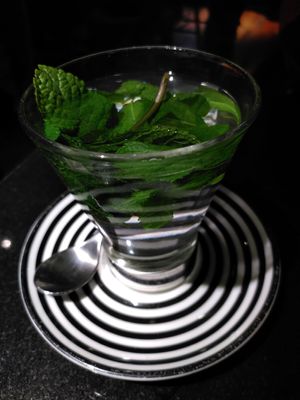 Mint tea (September 2022) at Pizza Express in Ilkley