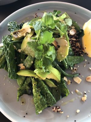 Green bowl at Suka Espresso in Pecatu