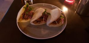 Tempe bao at Suka Espresso in Pecatu