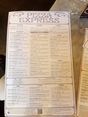  at Pizza Express - Leadenhall Market in London