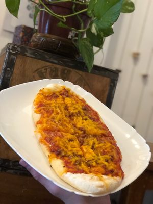 Sundried & vegan cheese pizza 😍 at Coffee Circus in Bugibba