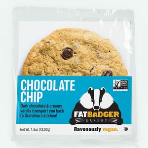 dark chocolate chip cookies at Fat Badger Bakery in Pipersville