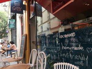 Gaby VeganBioBurger at VeganBioBurger in Paris