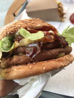 Local made at VeganBioBurger in Paris