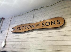 Interiors  at Sutton and Sons in East London