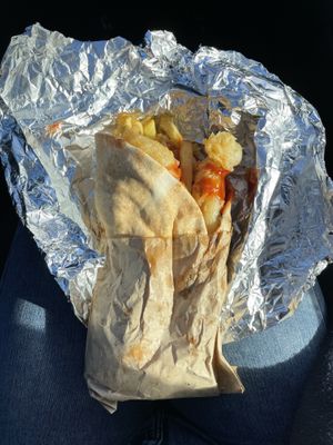 To-fish and chips  at Pyramid Vegan Cafe & Bakery in Glastonbury