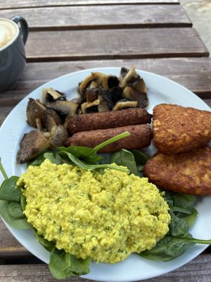   at Pyramid Vegan Cafe & Bakery in Glastonbury