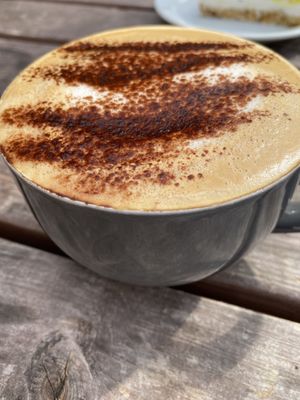 Oat Cappuccino   at Pyramid Vegan Cafe & Bakery in Glastonbury