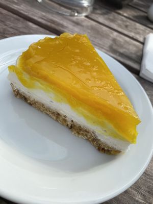 Lemon Cheesecake   at Pyramid Vegan Cafe & Bakery in Glastonbury