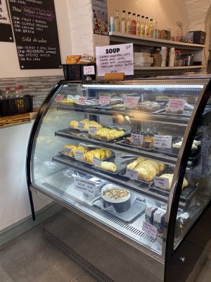   at Pyramid Vegan Cafe & Bakery in Glastonbury