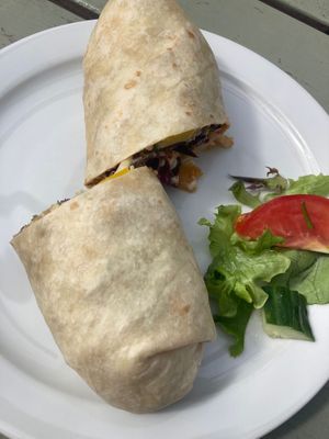 Wrap  at Pyramid Vegan Cafe & Bakery in Glastonbury