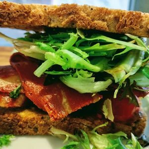 BLT at Pyramid Vegan Cafe & Bakery in Glastonbury