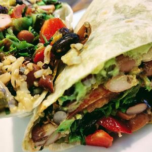 MEXICAN WRAP at Pyramid Vegan Cafe & Bakery in Glastonbury
