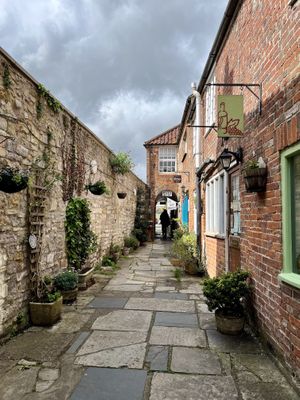   at Pyramid Vegan Cafe & Bakery in Glastonbury