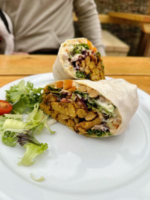 Kebab  at Pyramid Vegan Cafe & Bakery in Glastonbury
