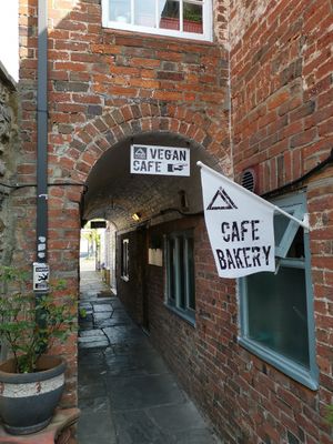  at Pyramid Vegan Cafe & Bakery in Glastonbury