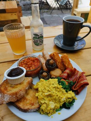  at Pyramid Vegan Cafe & Bakery in Glastonbury