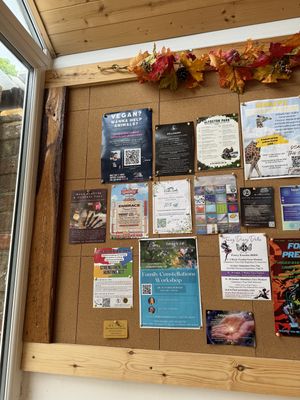   at Pyramid Vegan Cafe & Bakery in Glastonbury