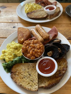   at Pyramid Vegan Cafe & Bakery in Glastonbury