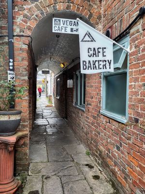  at Pyramid Vegan Cafe & Bakery in Glastonbury