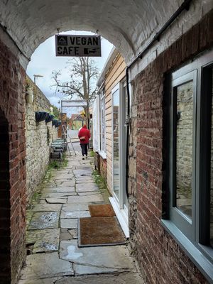  at Pyramid Vegan Cafe & Bakery in Glastonbury