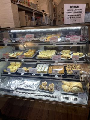 Cabinet food  at Pyramid Vegan Cafe & Bakery in Glastonbury