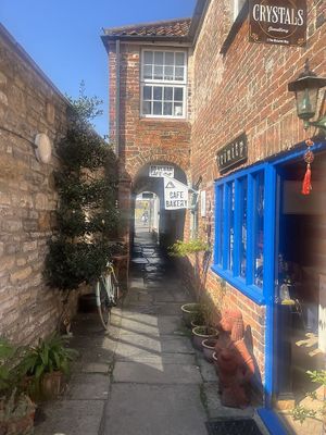   at Pyramid Vegan Cafe & Bakery in Glastonbury