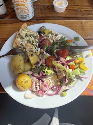   at Pyramid Vegan Cafe & Bakery in Glastonbury