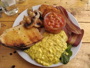  at Pyramid Vegan Cafe & Bakery in Glastonbury