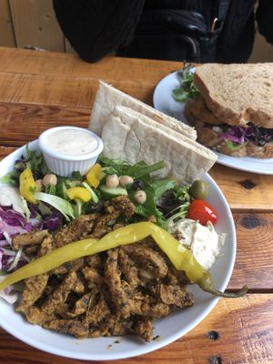   at Pyramid Vegan Cafe & Bakery in Glastonbury