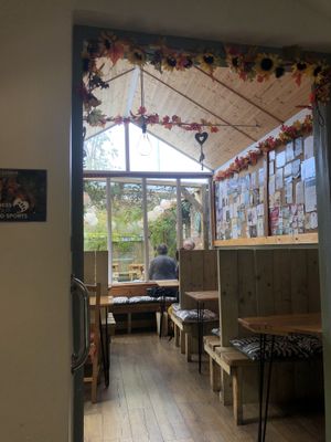   at Pyramid Vegan Cafe & Bakery in Glastonbury